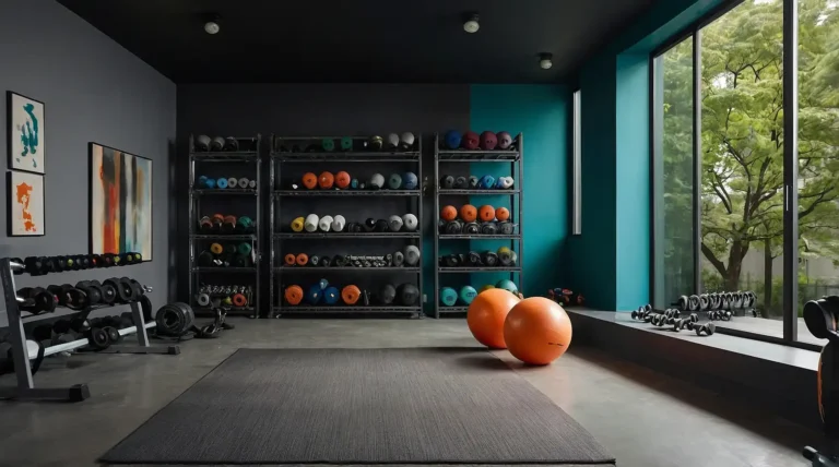 27 Energizing Paint Colors for Your Home Gym That Boost Workout Motivation