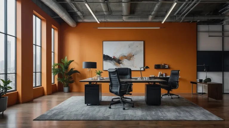 27 Productivity-Boosting Office Paint Colors to Transform Your Workspace