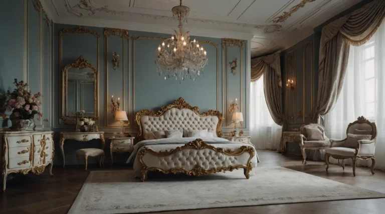 27 Stunning Rococo Bedroom Ideas That Blend Luxury with Modern Comfort